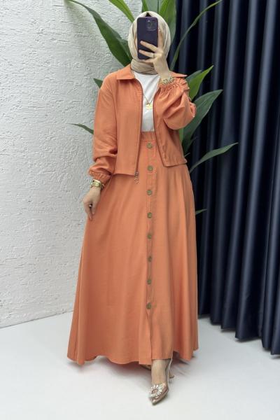 Seren Etekli Takım Tesettür Giyim