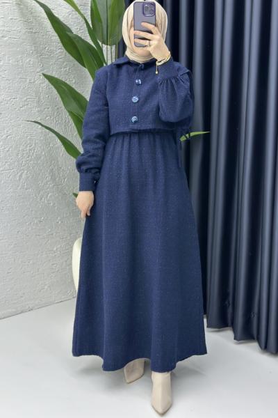 Yelekli Pırıl Elbise