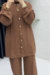 Zennup Pantalonlu Takım Tesettür Giyim