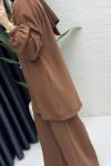 Zennup Pantalonlu Takım Tesettür Giyim