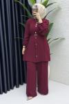 Zennup Pantalonlu Takım Tesettür Giyim